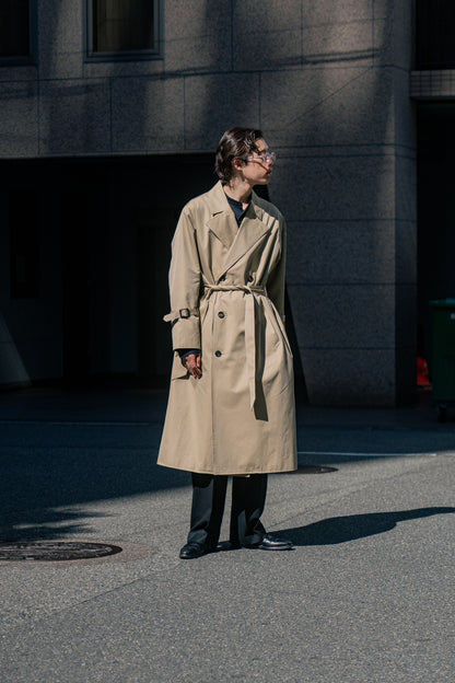 Pleats Yoke Coat