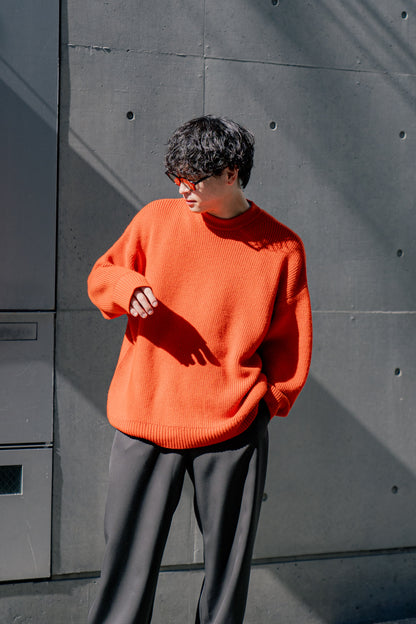 LOW GAUGE MERINO CREWNECK KNIT