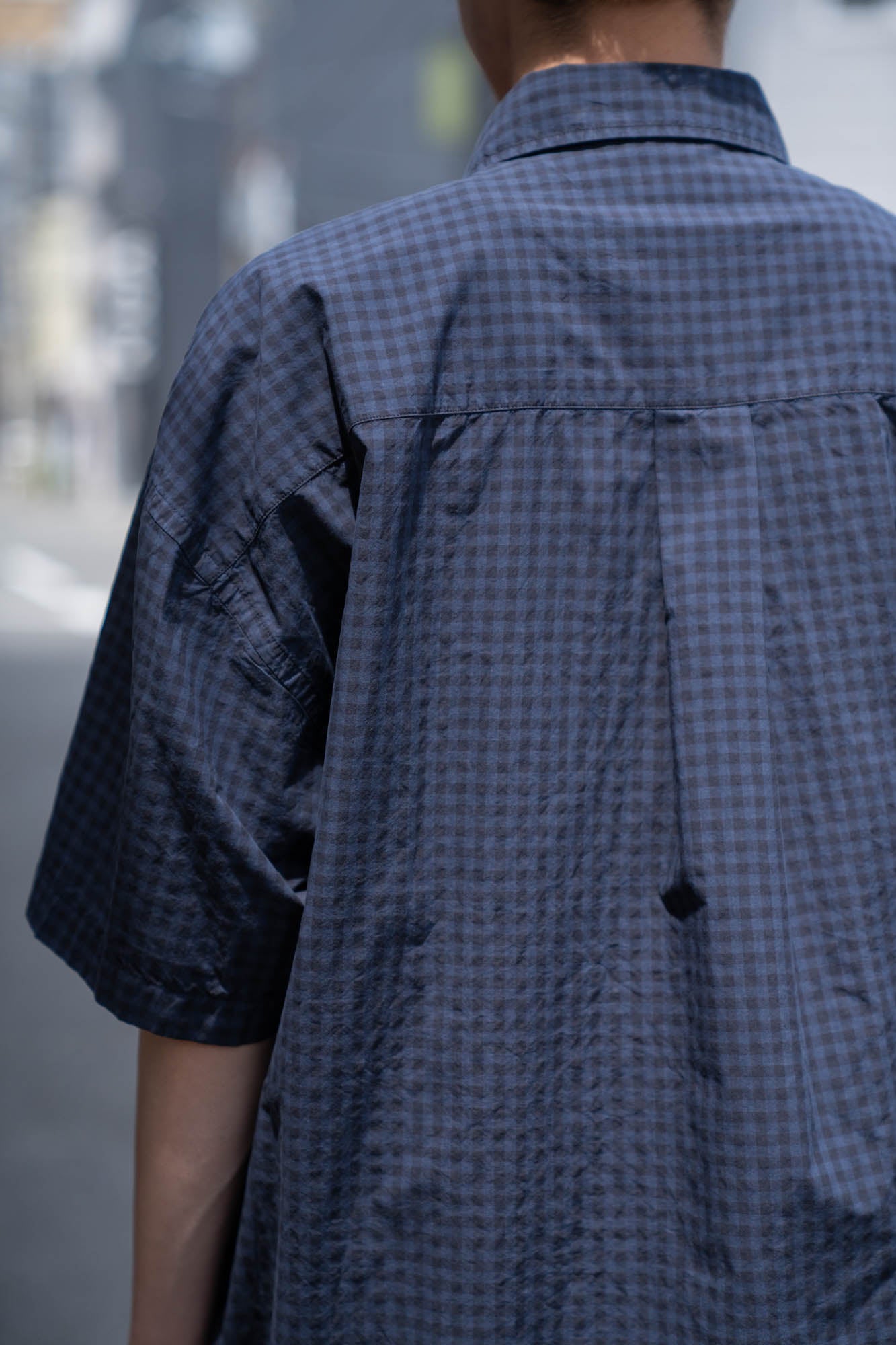 Huge Gingham Check Shirt