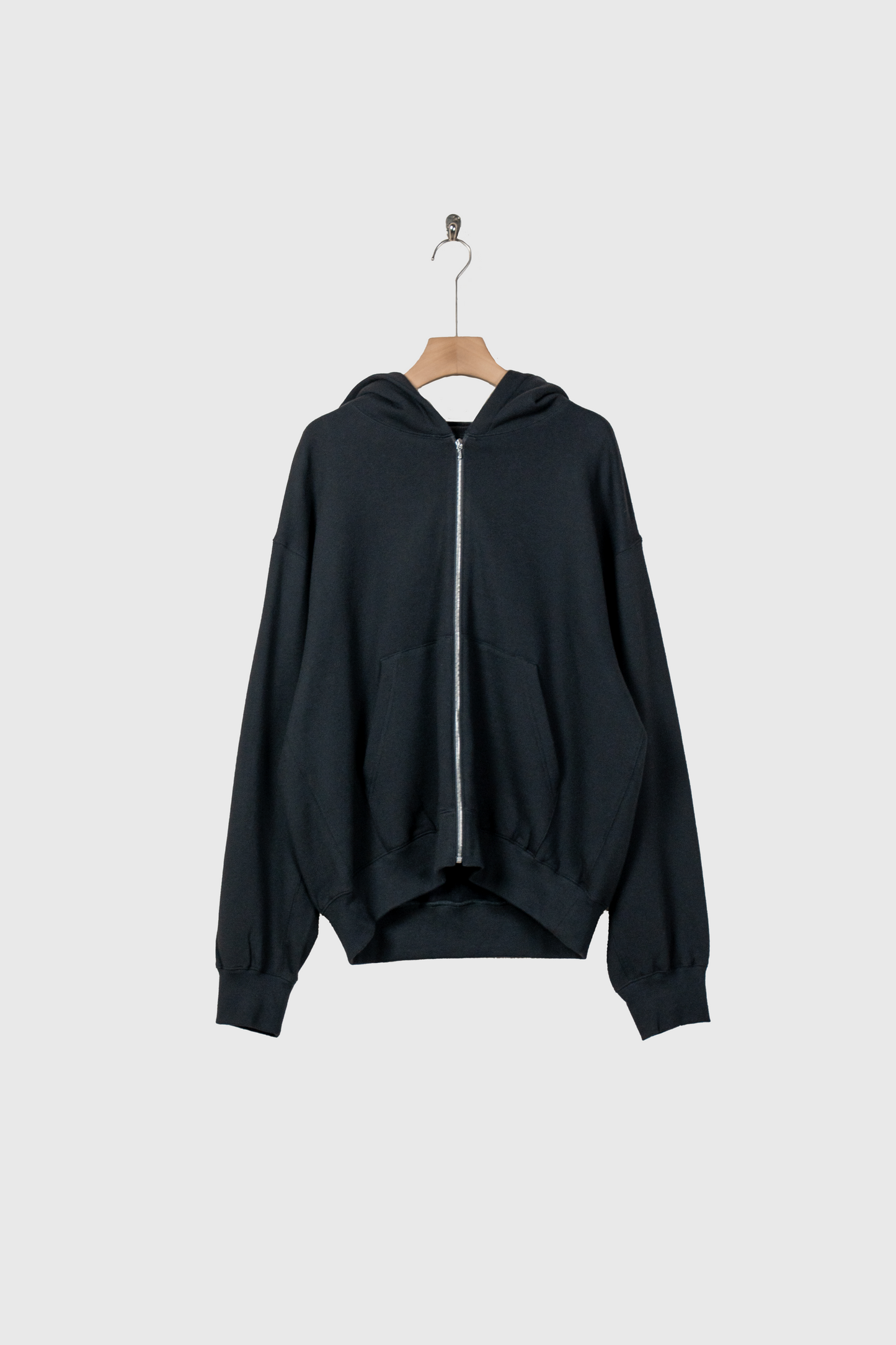 YAK/COTTON SWEAT ZIP HOODY(ST.1287)