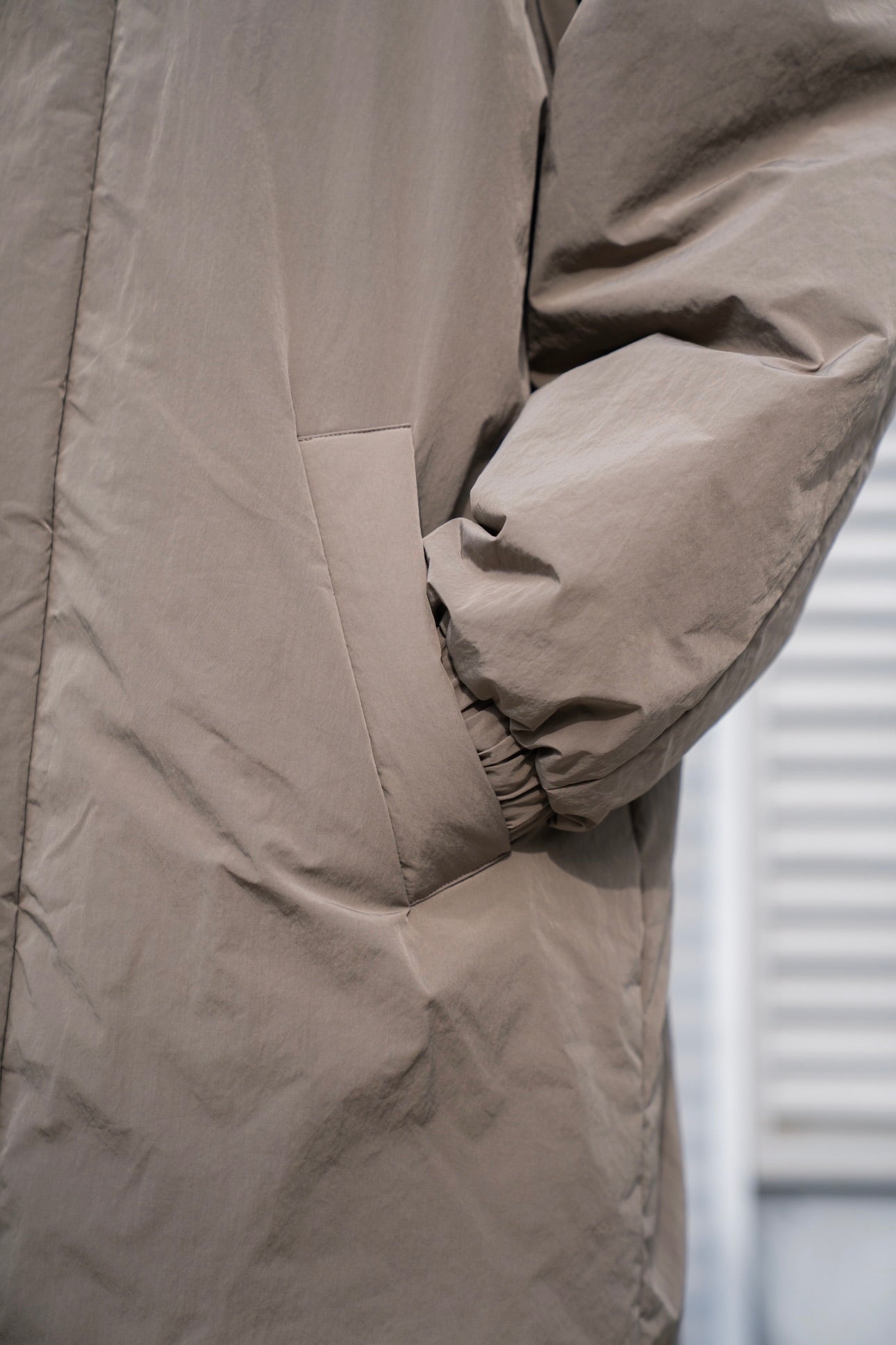 OVERSIZED PADDED HOODY COAT(ST.1214)