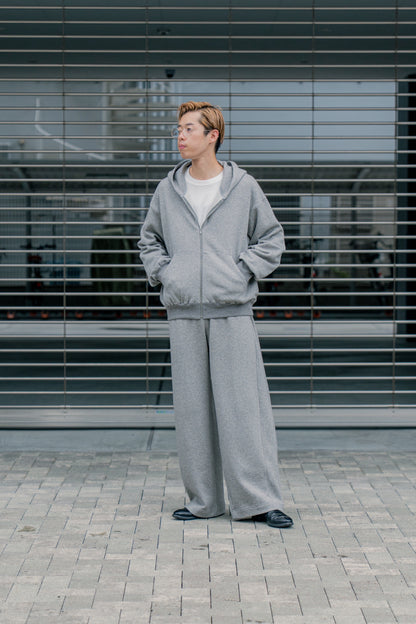 YAK/COTTON SWEAT EASY TROUSERS(ST.1288)