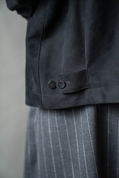 sheep suede blouson