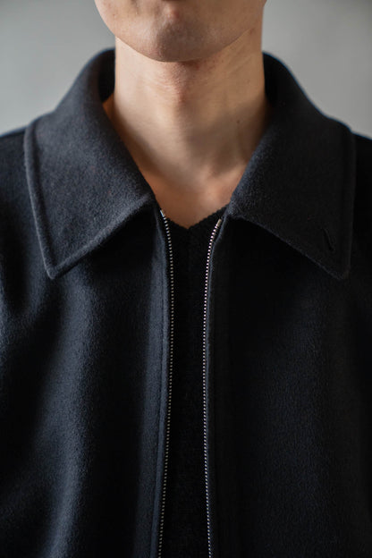 W/CA DOUBLE FACE CLOTH ZIP JACKET(ST.1545)