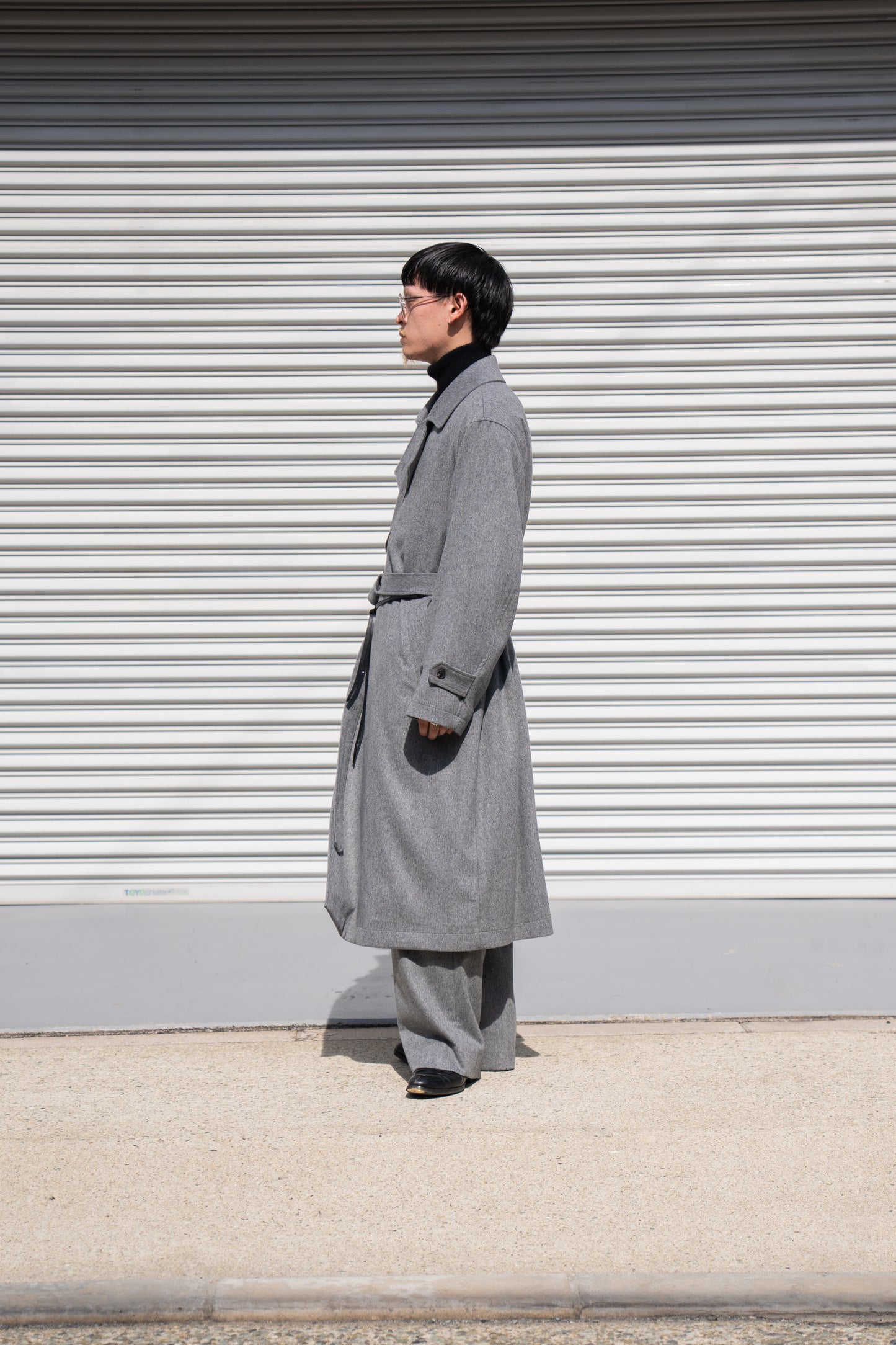 OVERSIZED DOUBLE BREASTED COAT(ST.1203)