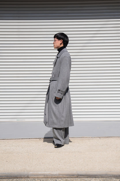 OVERSIZED DOUBLE BREASTED COAT(ST.1203)