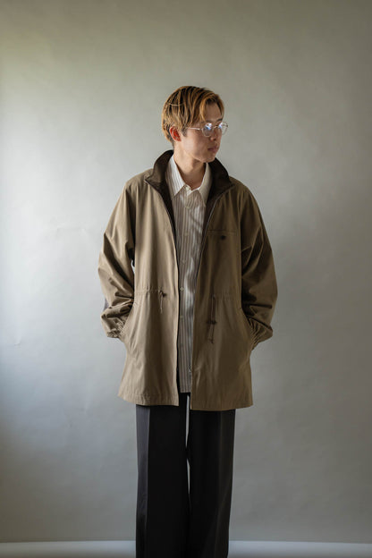 REVERSIBLE STAND-COLLAR BLOUSON