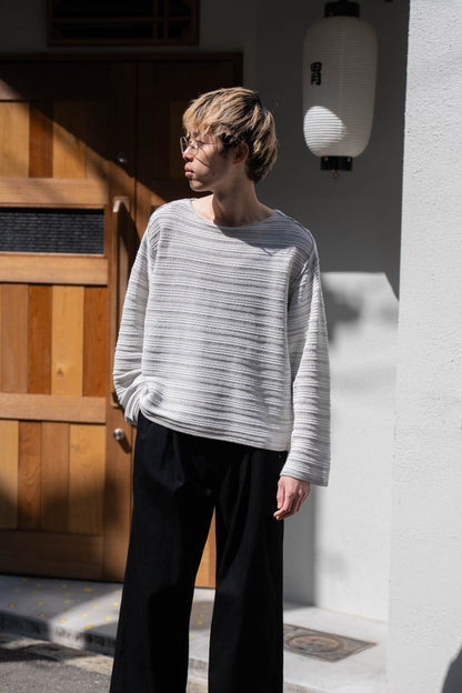LACE KNITTING PULLOVER