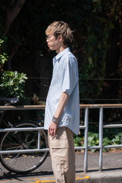 SUVIN COTTON OVERSIZED SS SHIRT(ST.1497)