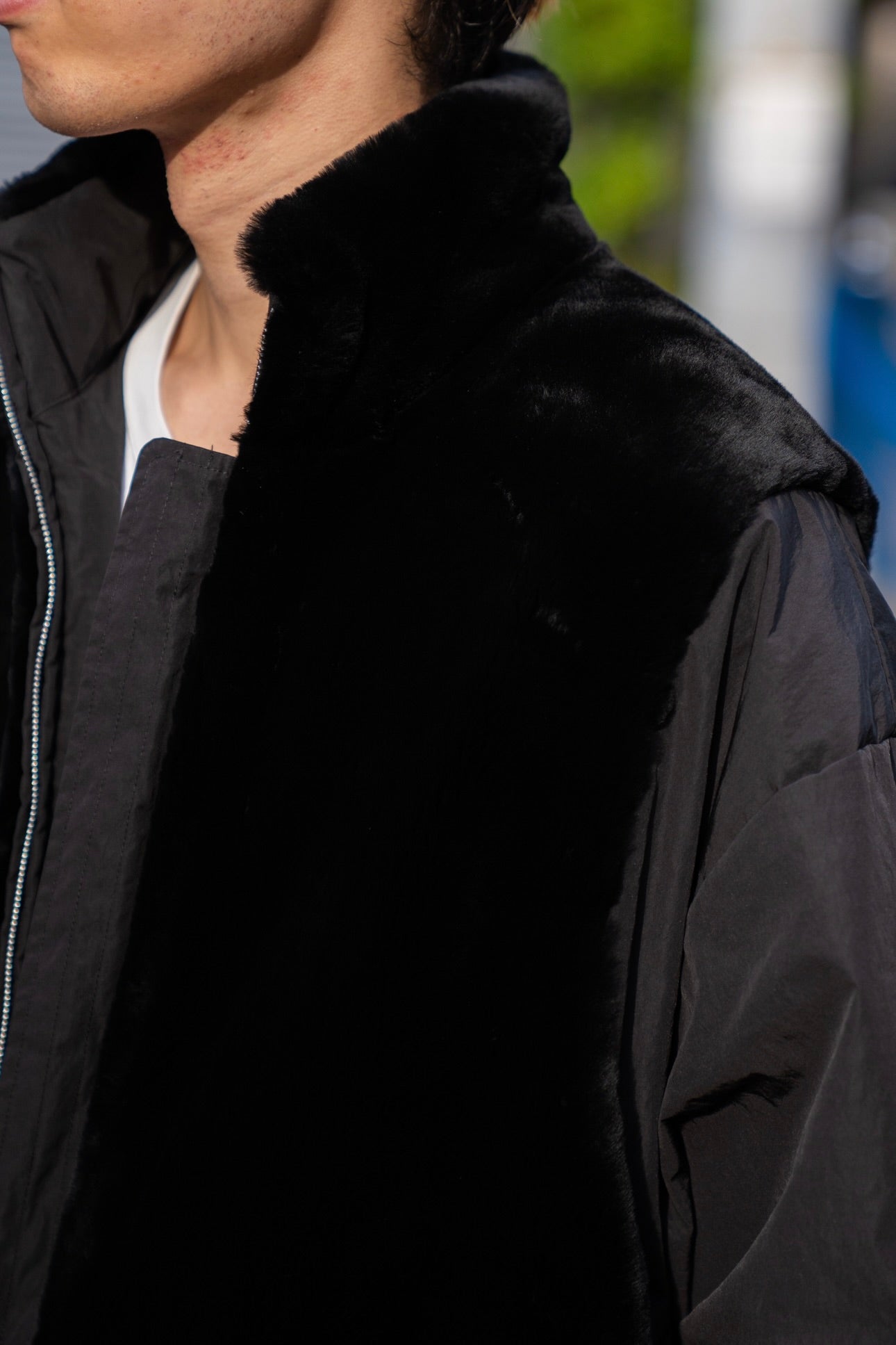 MOUTON INNER REVERSIBLE PADDED JACKET(ST.1223)