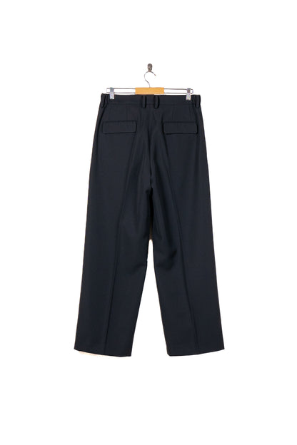 TWO TUCKS WIDE TROUSERS