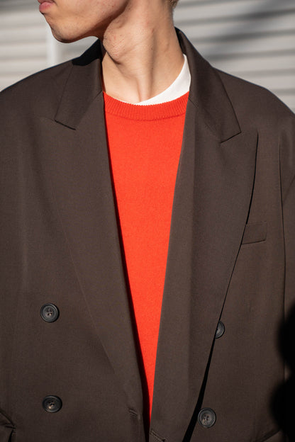 OVERSIZED DOUBLE BREASTED JACKET(ST.1411)