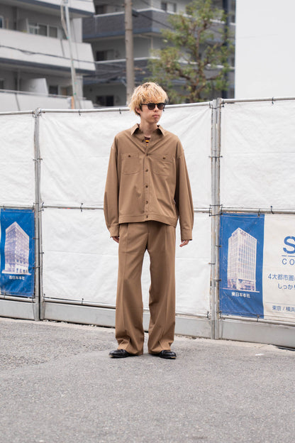 BOXY SHIRT BLOUSON