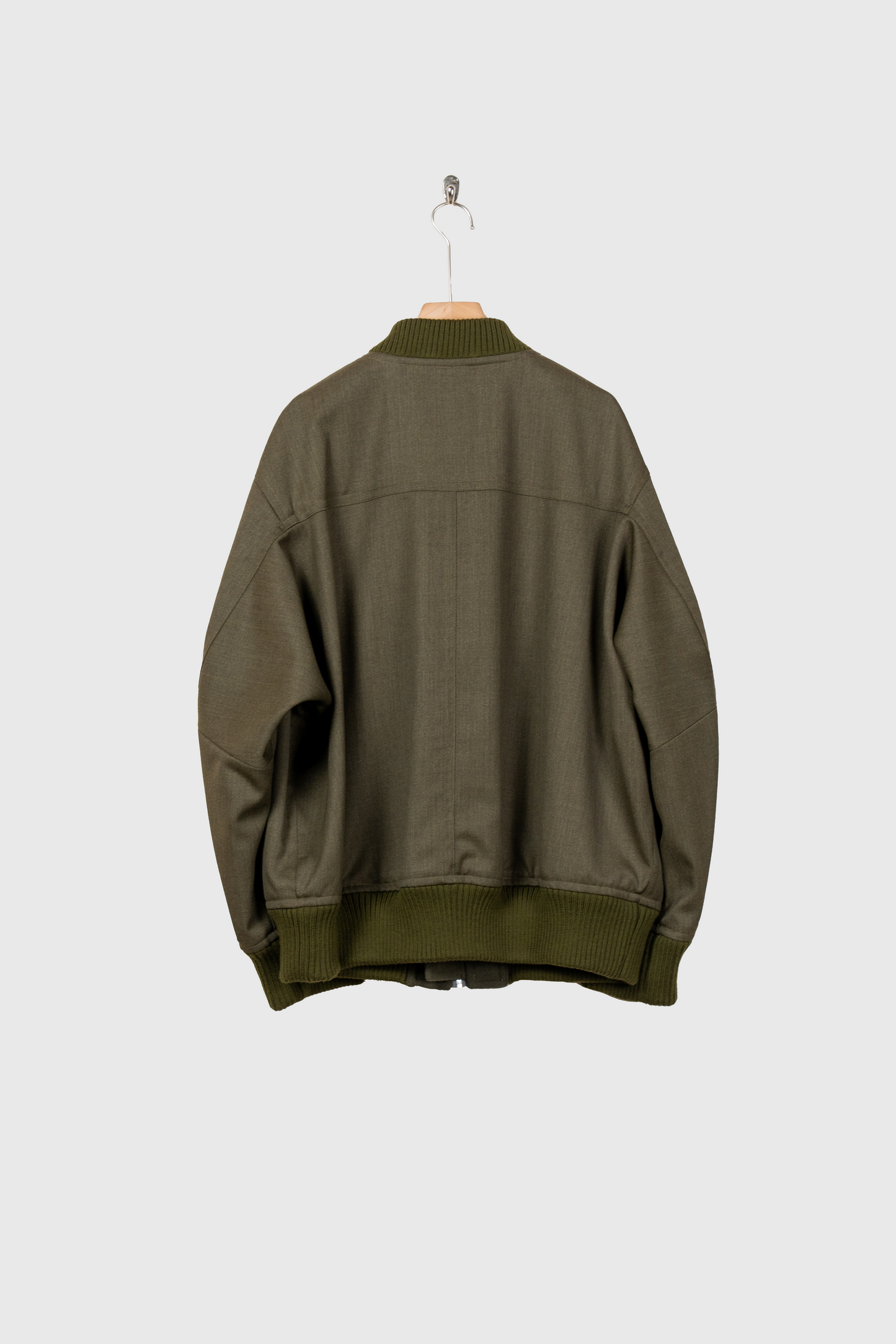 MA-1 BOMBER JACKET IN WOOL SERGE