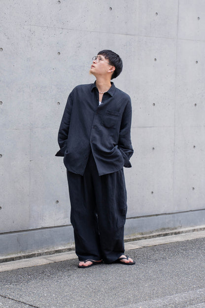Linen Silk Wide Shirts