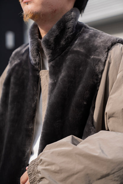 MOUTON INNER REVERSIBLE PADDED JACKET(ST.1223)