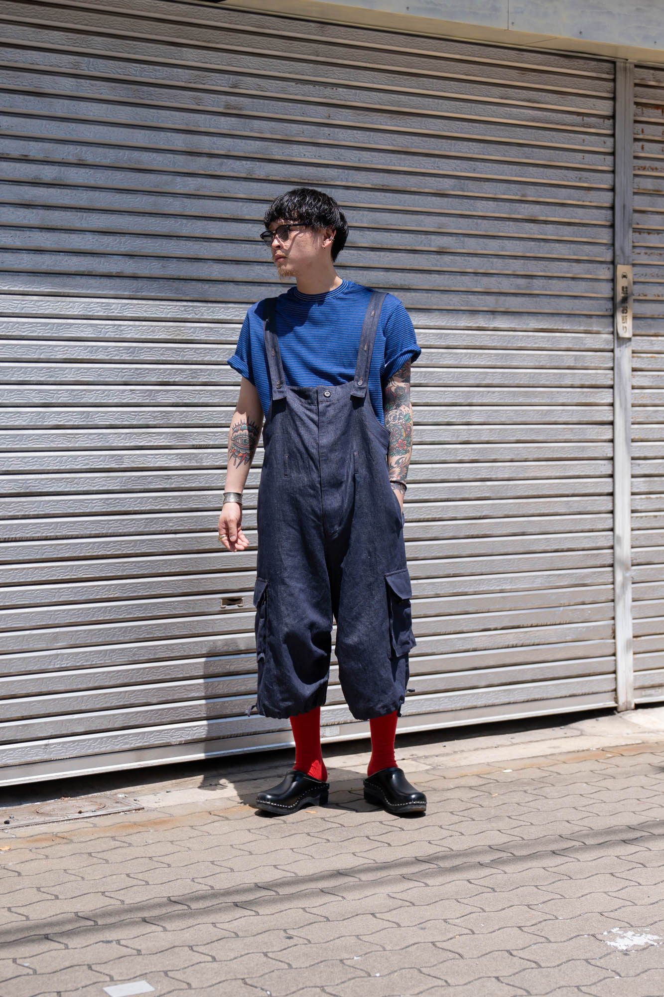 Short Denim Overall