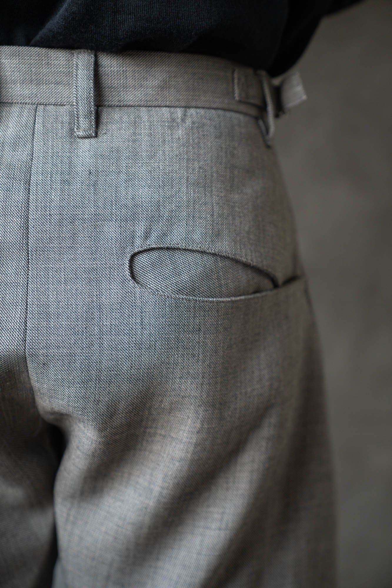 3D TWISTED TAILORED PANTS