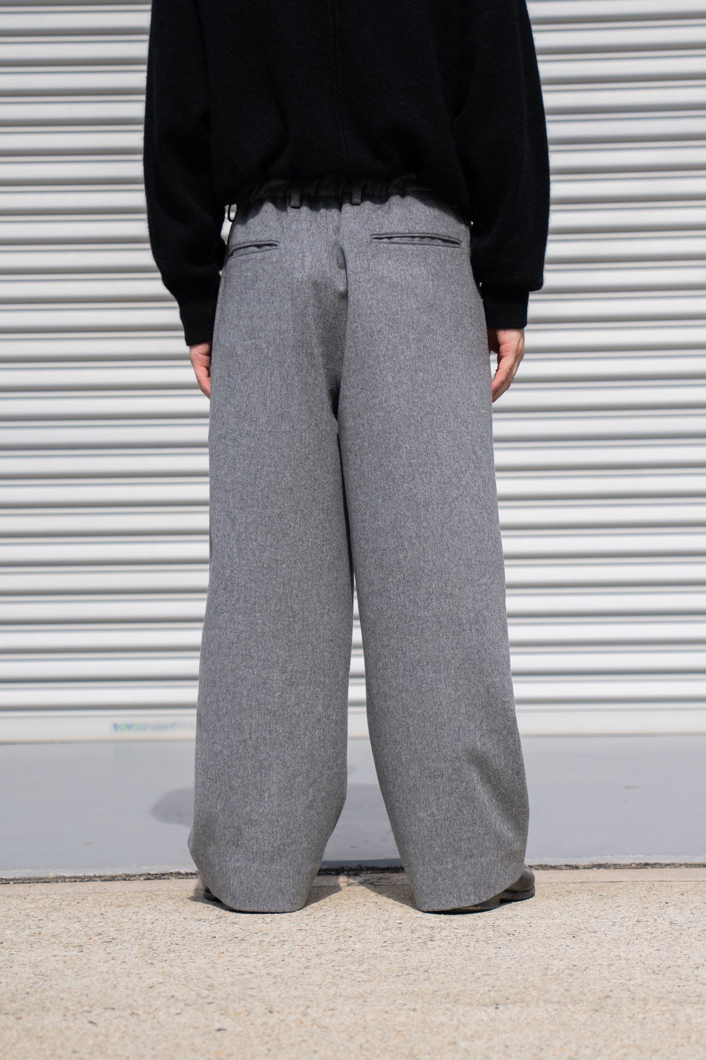 W/CA BEAVER EASY WIDE TROUSERS(ST.1265)