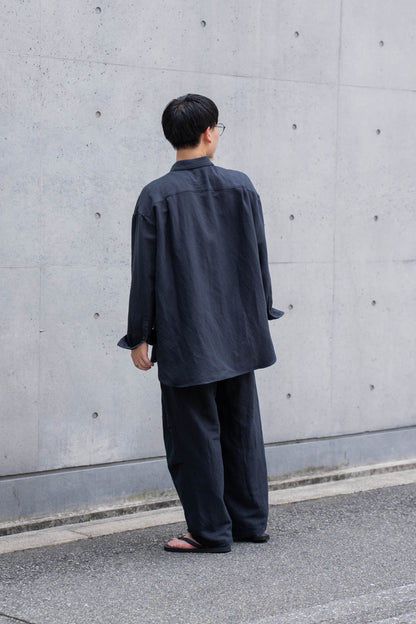 Linen Silk Wide Shirts