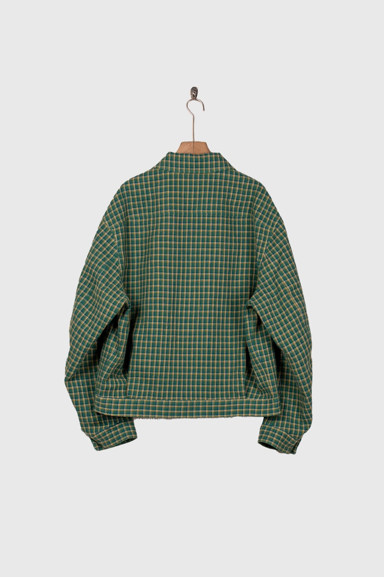 WASHED CHECK JACKET