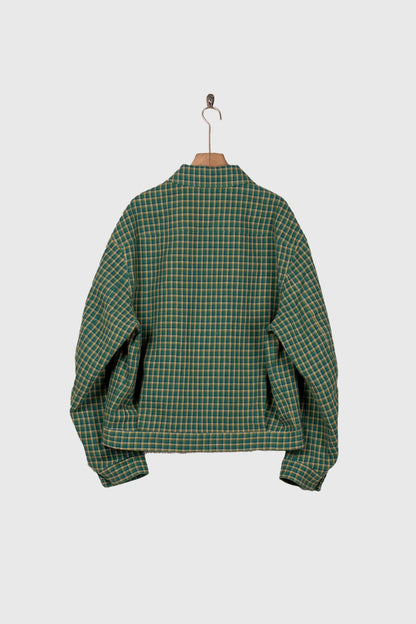 WASHED CHECK JACKET