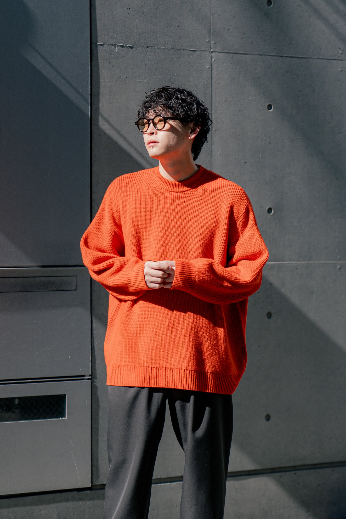 LOW GAUGE MERINO CREWNECK KNIT