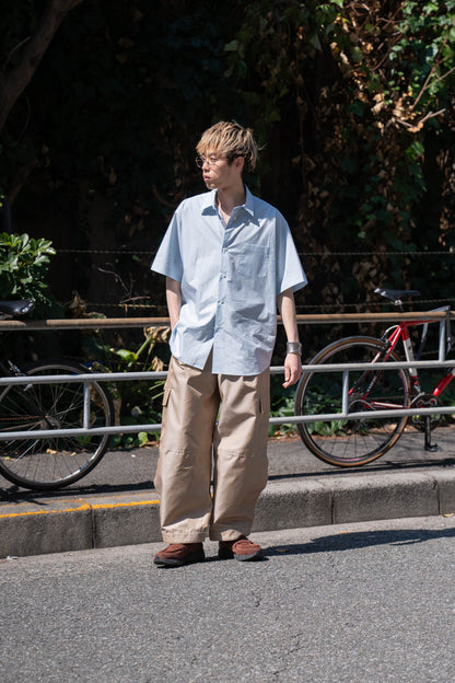 SUVIN COTTON OVERSIZED SS SHIRT(ST.1497)