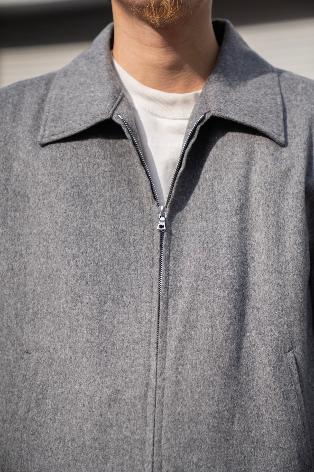 W/CA BEAVER ZIP SHORT JACKET(ST.1228)