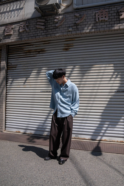 TOWEL WRAP WORK SHIRT