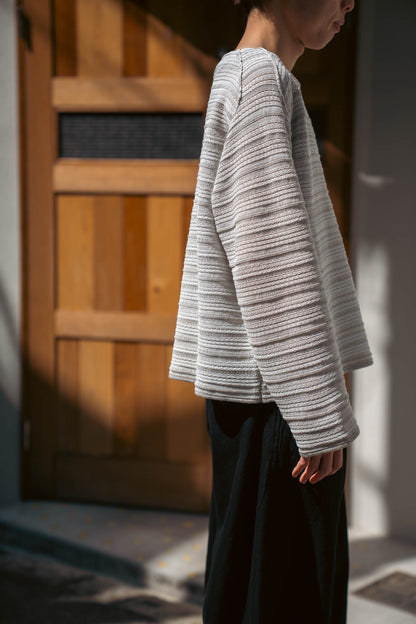LACE KNITTING PULLOVER