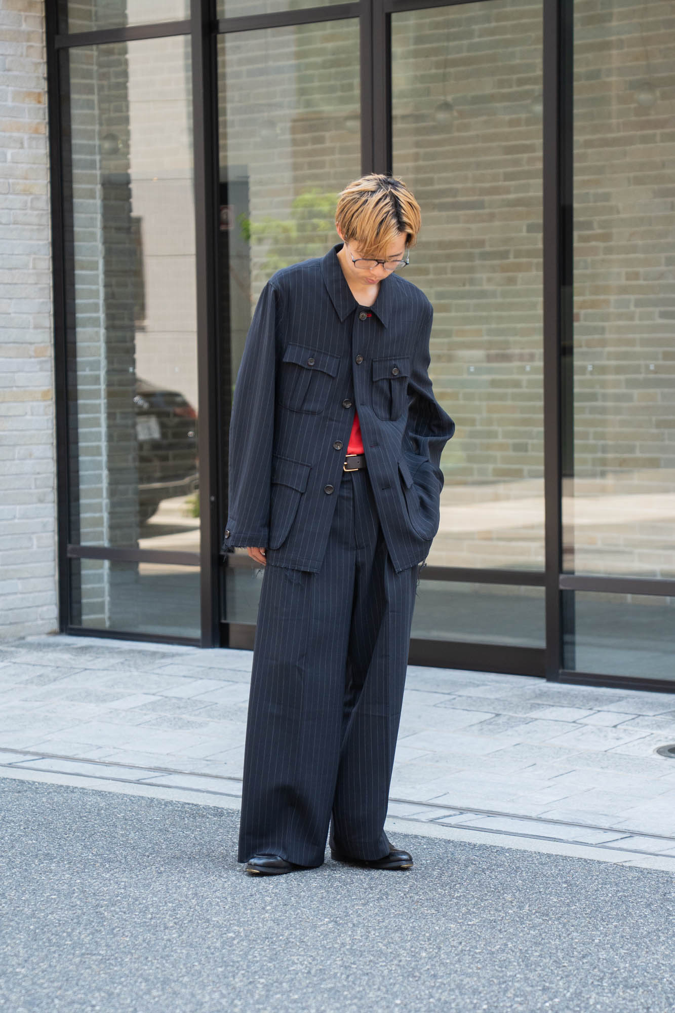 Bonded wool jacket