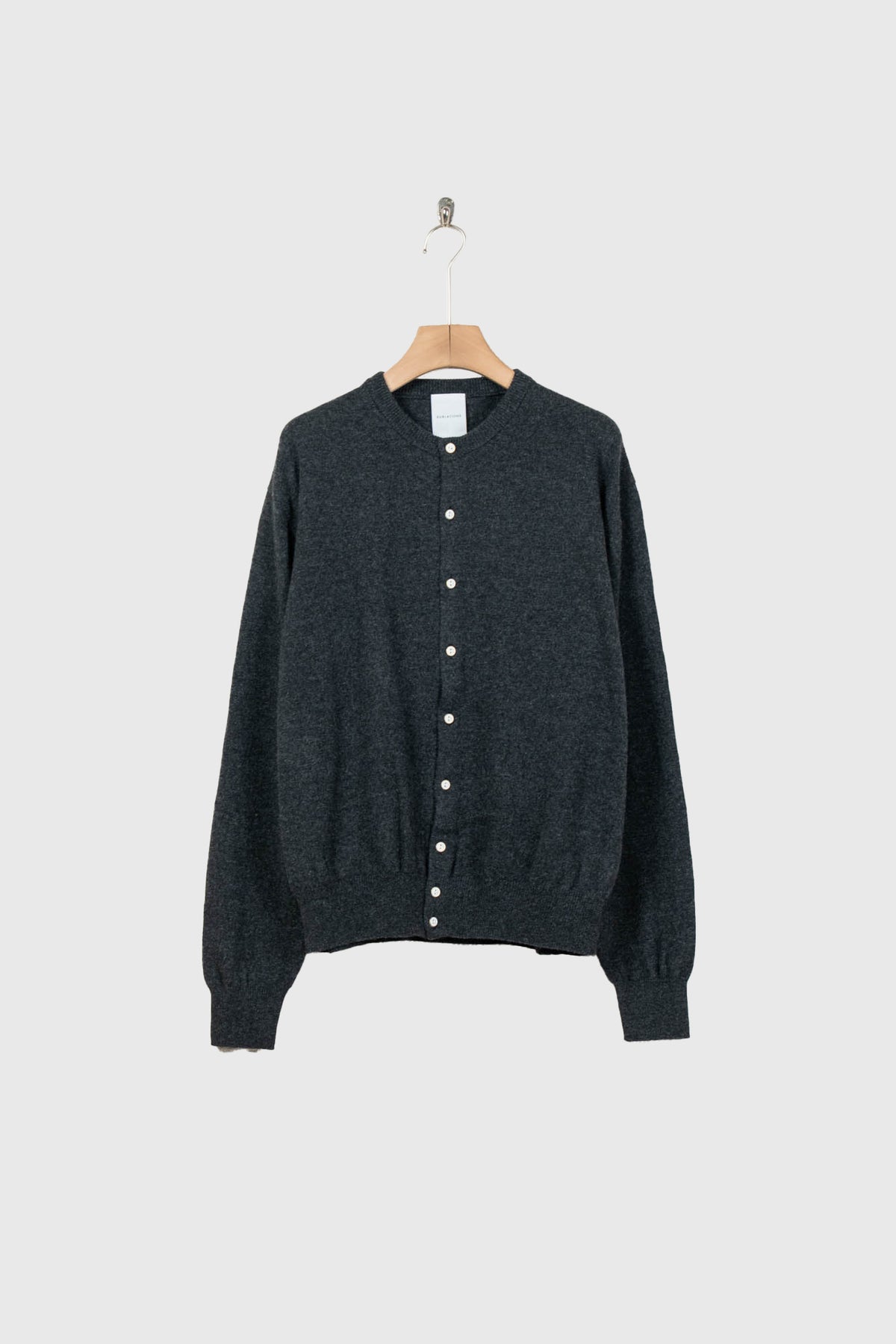 CASHMERE CREW NECK CARDIGAN .16