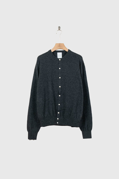 CASHMERE CREW NECK CARDIGAN .16
