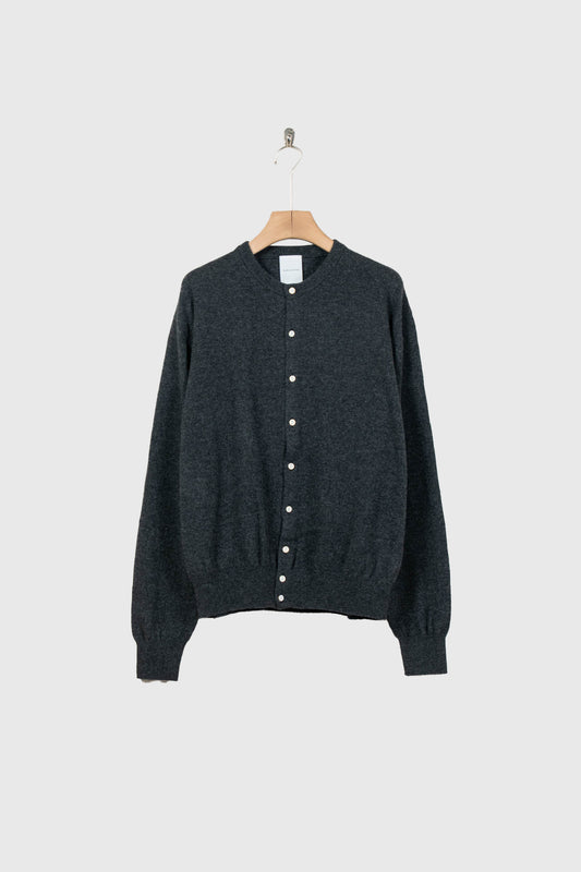 CASHMERE CREW NECK CARDIGAN .16