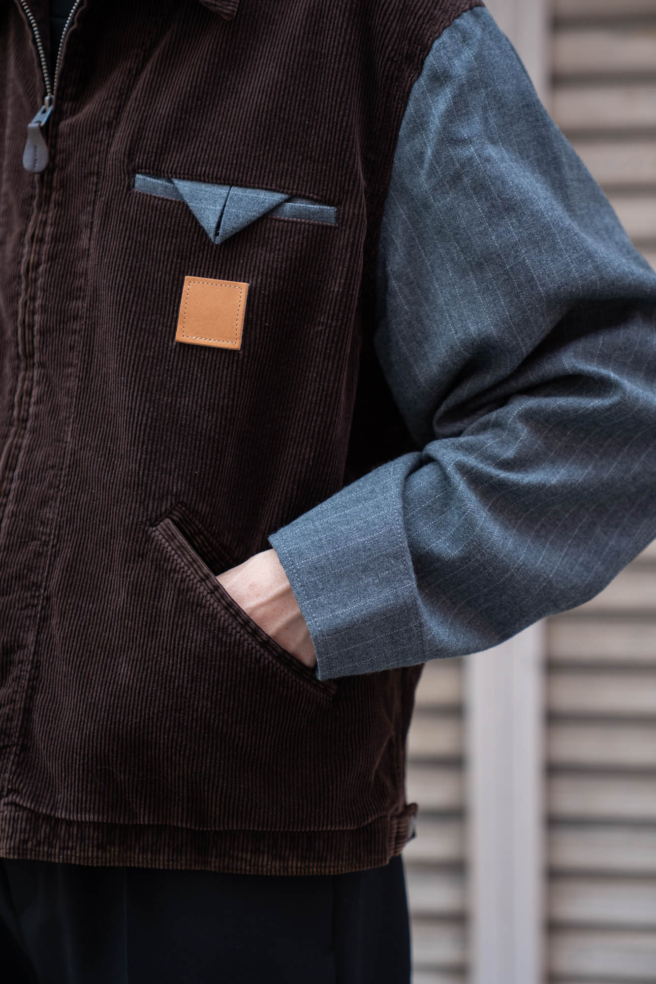 Combination drizzler jacket