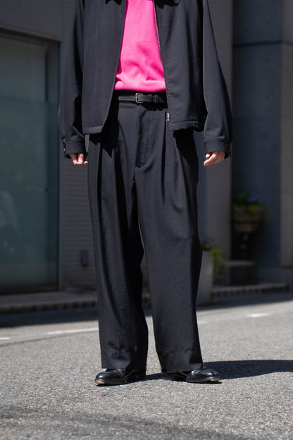 INVERTED PLEATS TROUSER