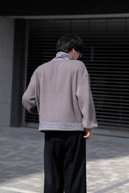 STAND COLLAR JUMPER