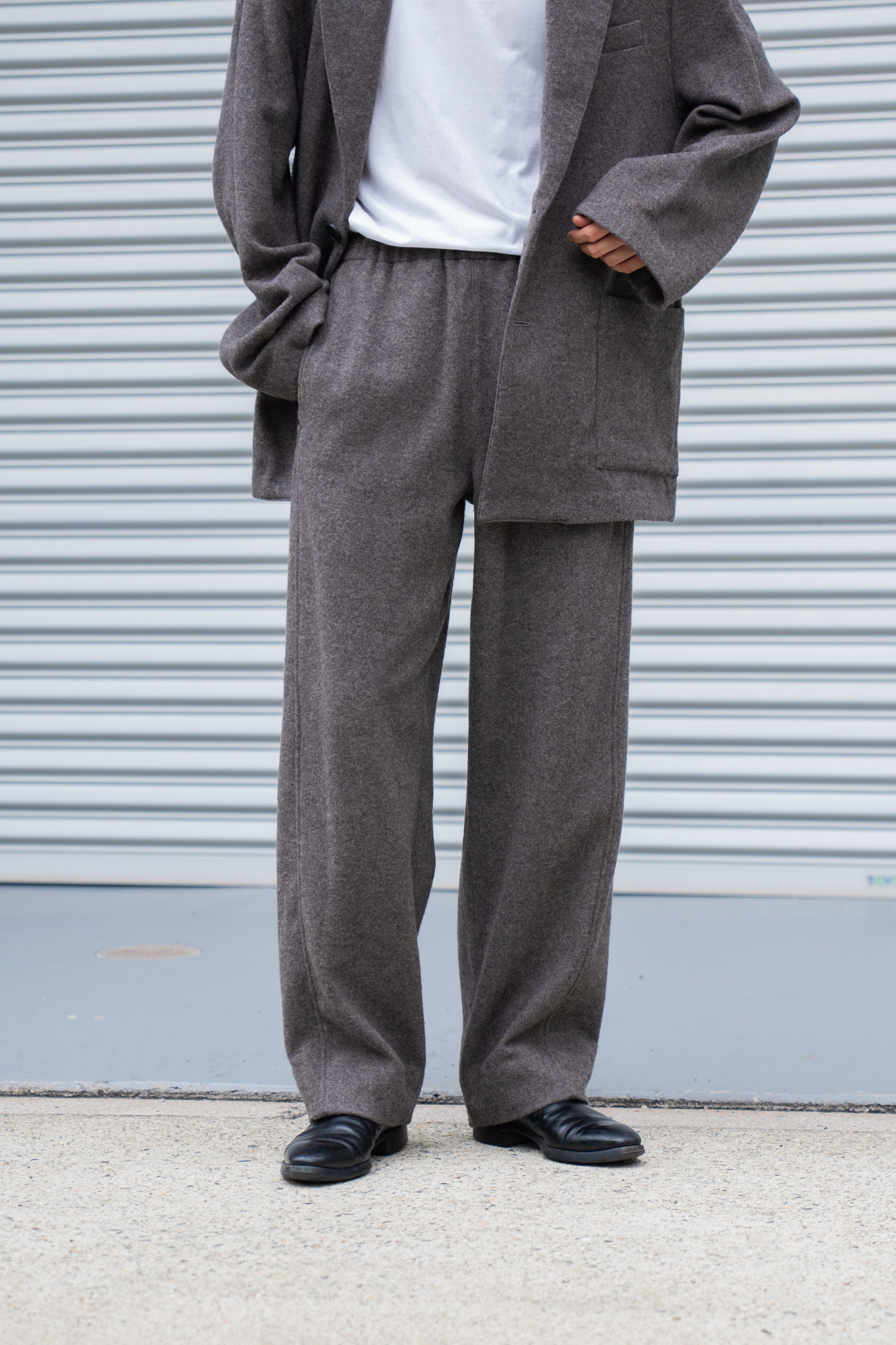 ssstein（シュタイン） 25AW - WOOL/CASHMERE FLEECE EASY TWIST