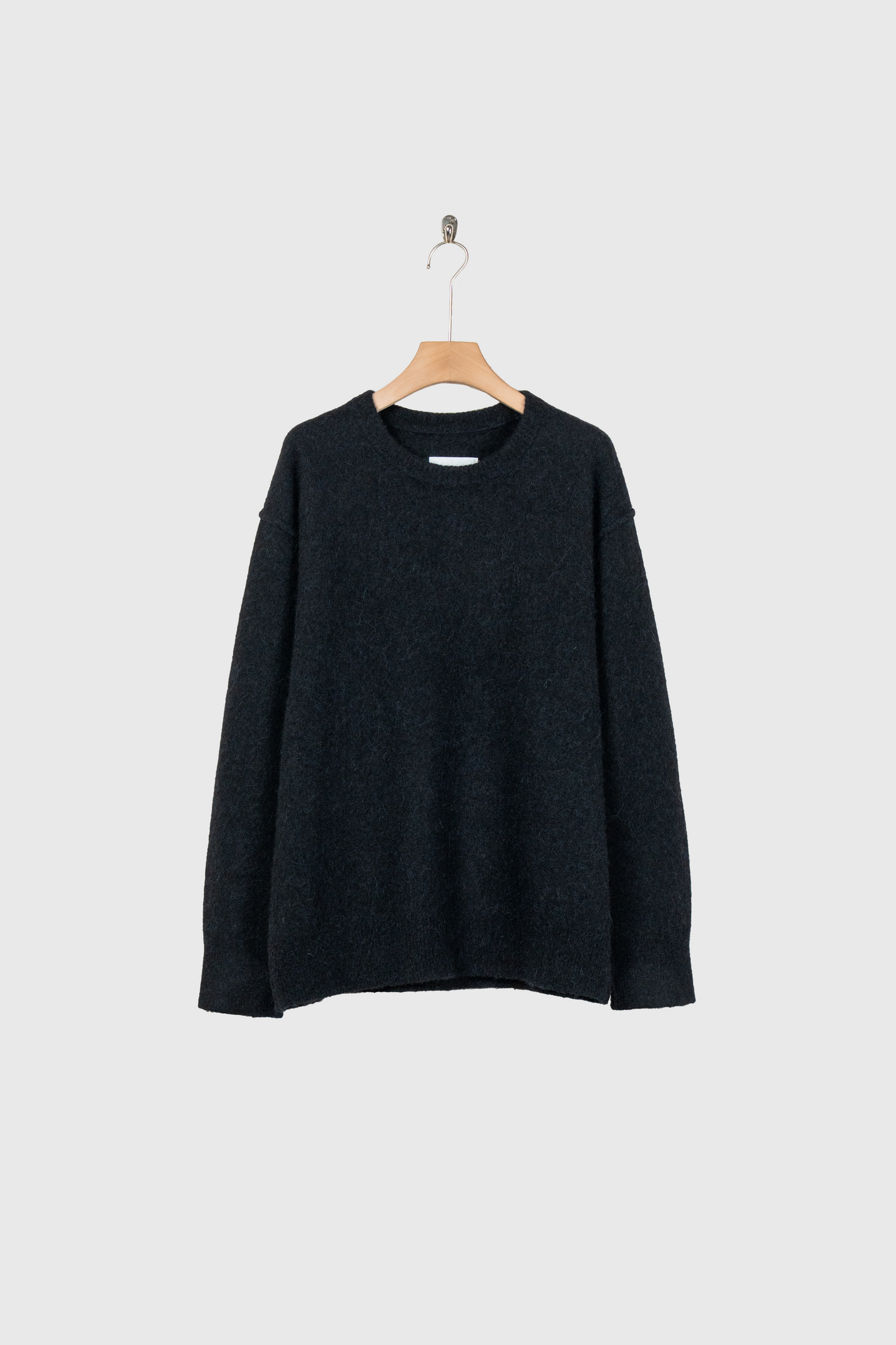 WOOL/ALPACA KNIT CREW NECK LS(ST.1294)