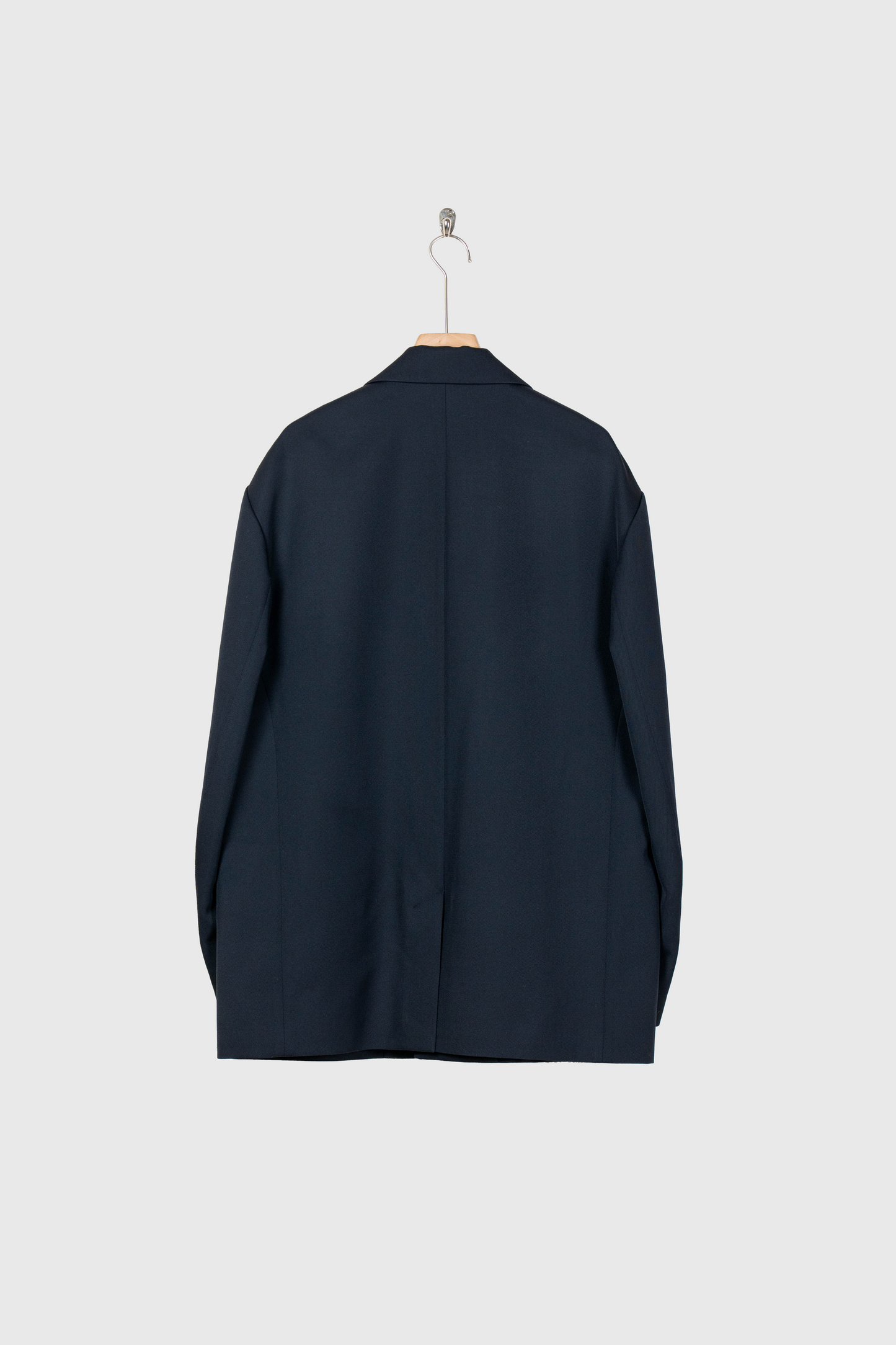 WOOL KERSEY OVERSIZED SINGLE BREASTED JACKET(ST.1413)