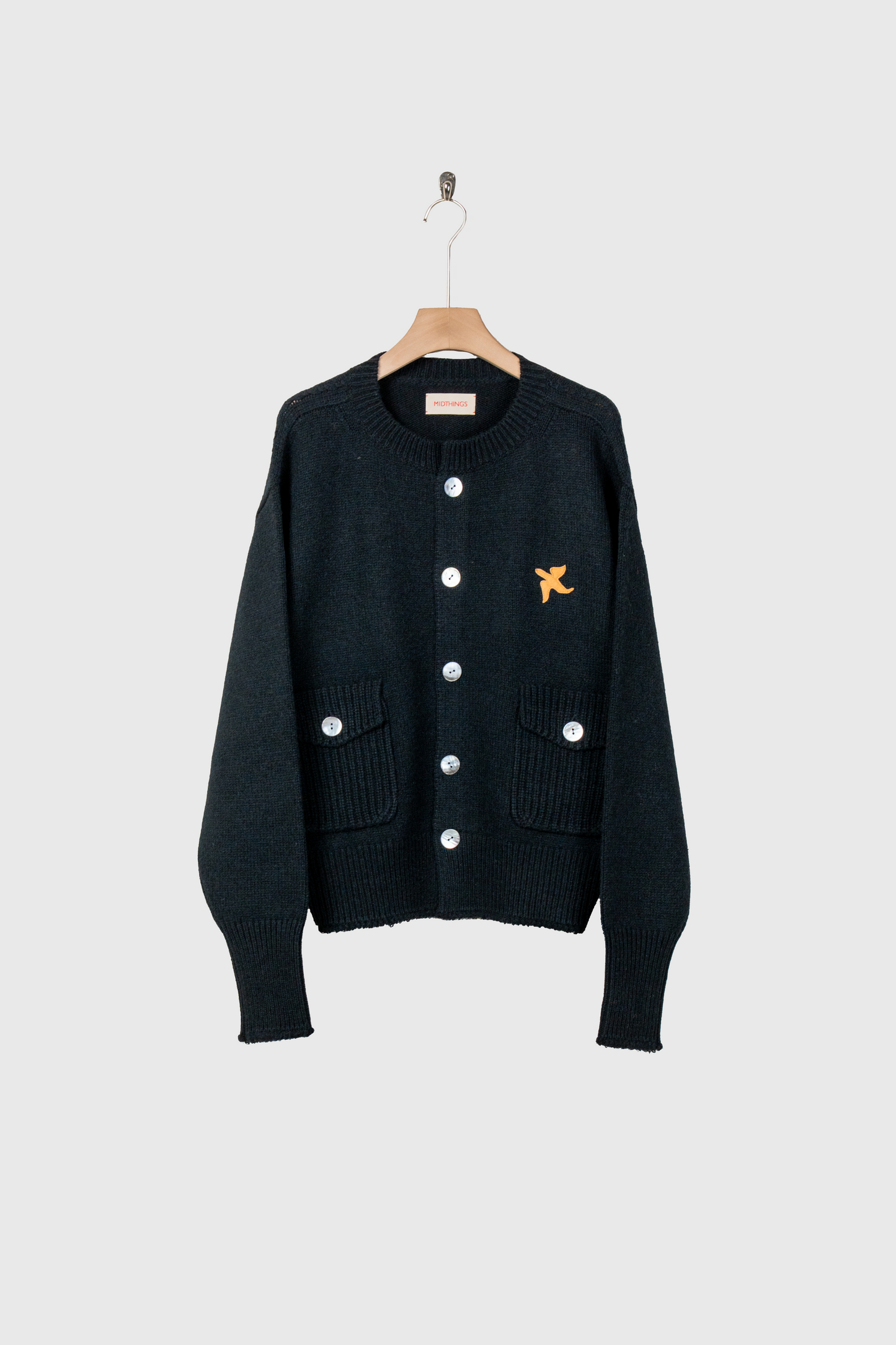 BIRD PATCH CARDIGAN