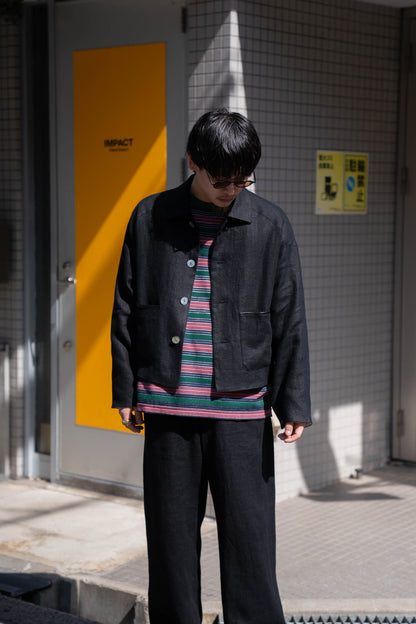 FLLOWER SAK LINEN JACKET