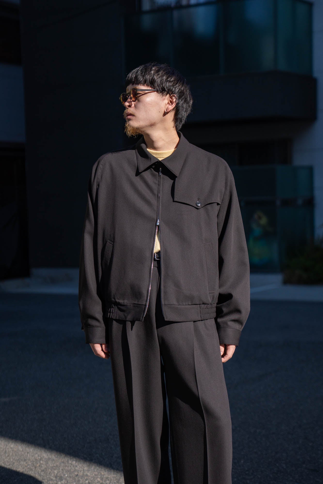GUNFLAP ZIP BLOUSON