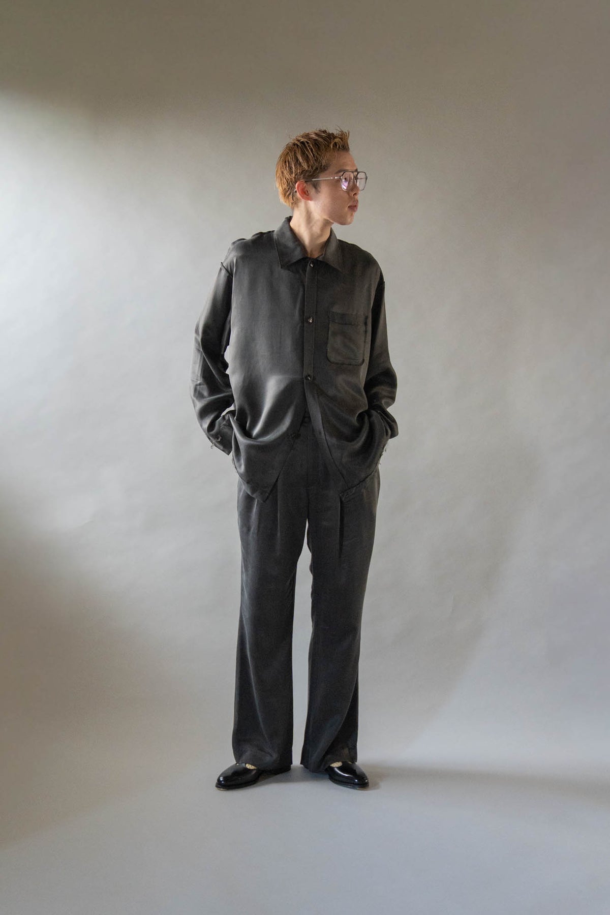 2TUCK EASY TROUSERS - CUPRO