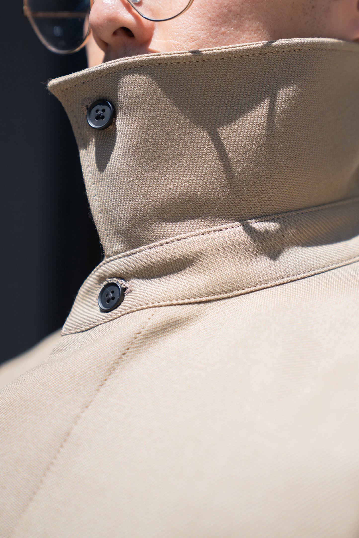 WOOL OVERSIZE SHORT COAT