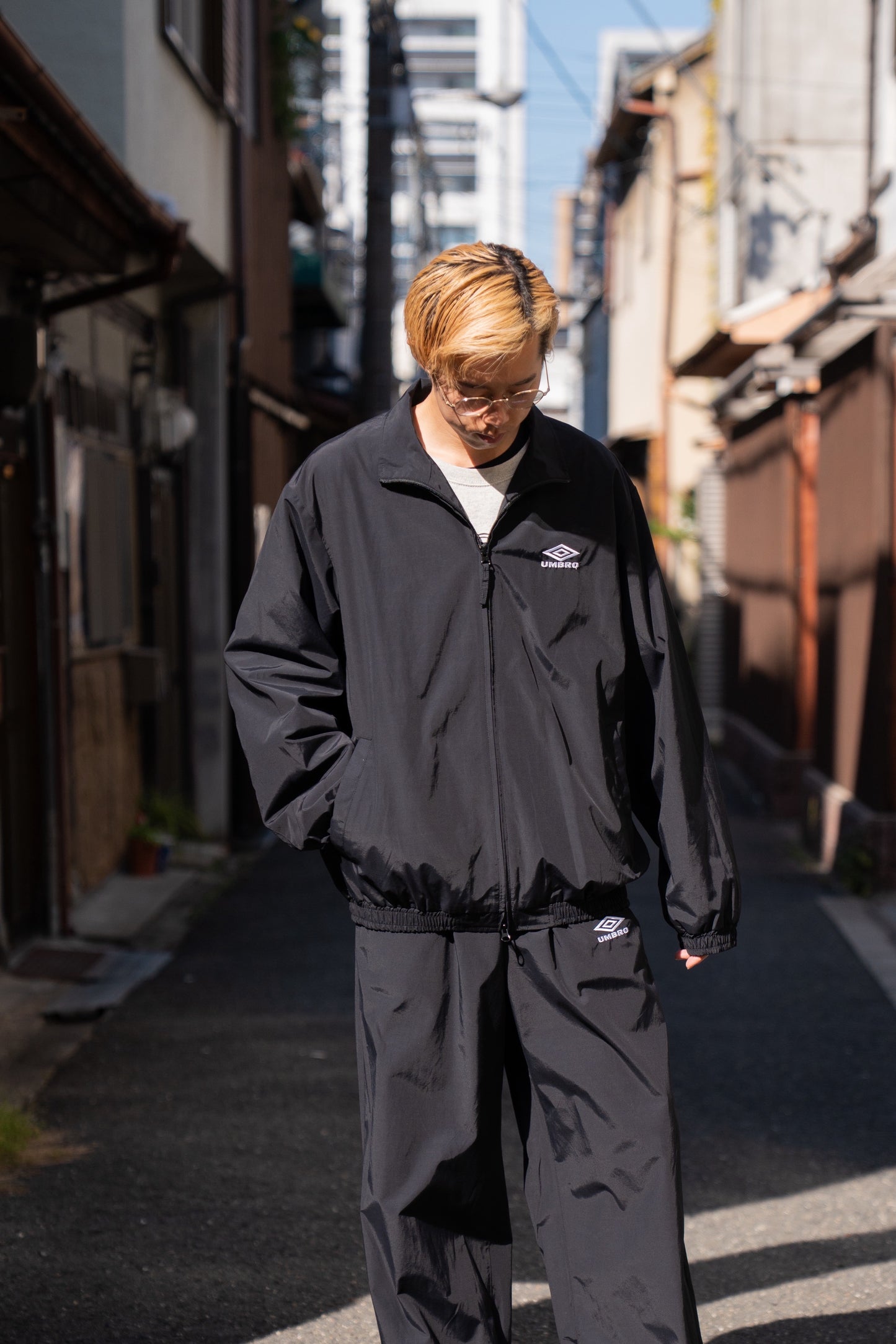 CO/NY POPLIN TRACK JACKET(ST.1343)