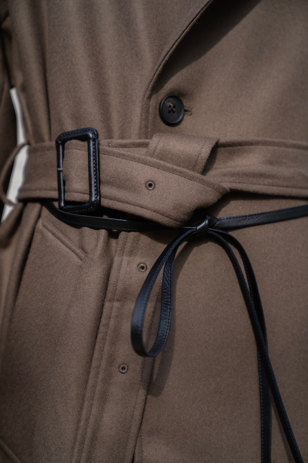 OVERSIZED DOUBLE BREASTED COAT(ST.1202)