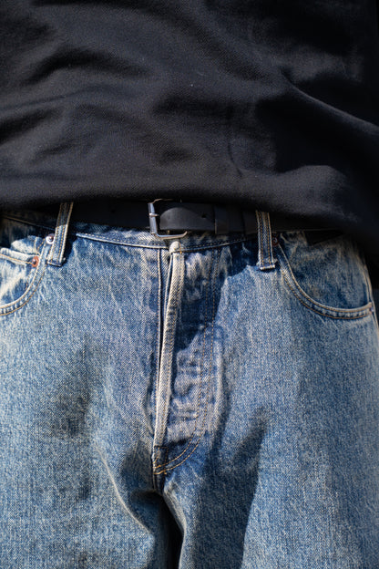 DEFORMATION WIDE DENIN JEANS(ST.1345)