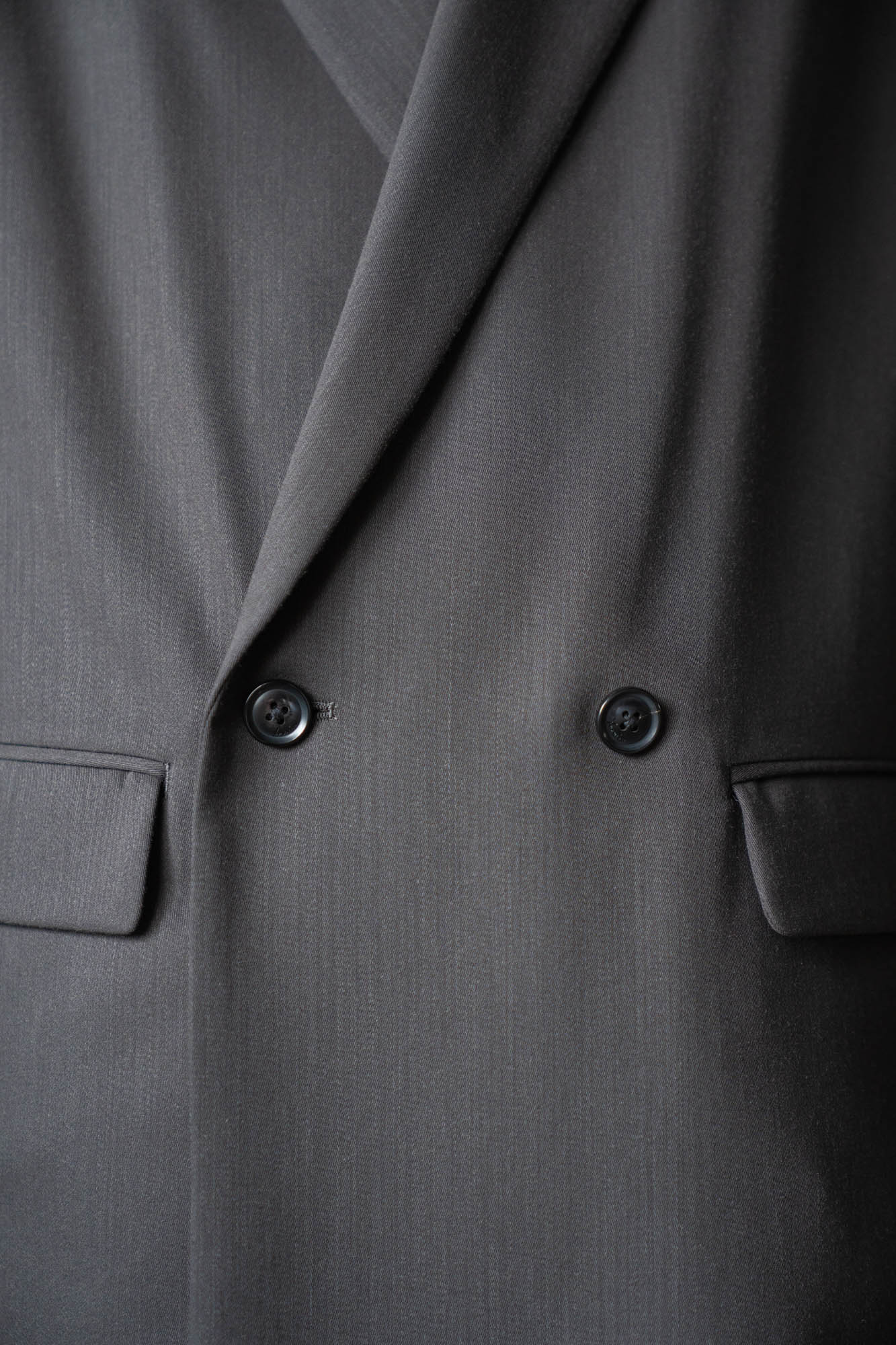 DOUBLE-BREASTED RELAX SHOULDER JACKET